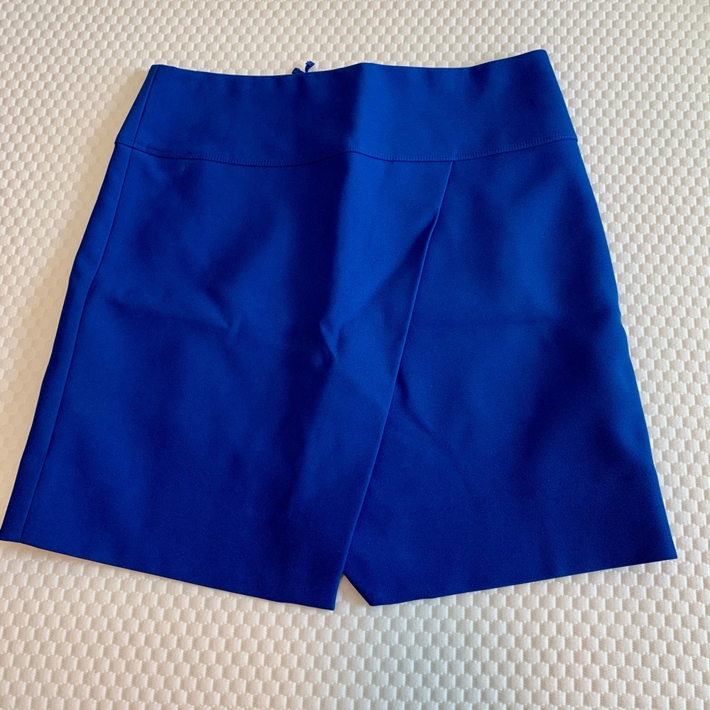J. Crew blue miniskirt